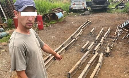 Транспортная полиция Серова подозревает монтера пути в краже рельс на станции под Новой Лялей