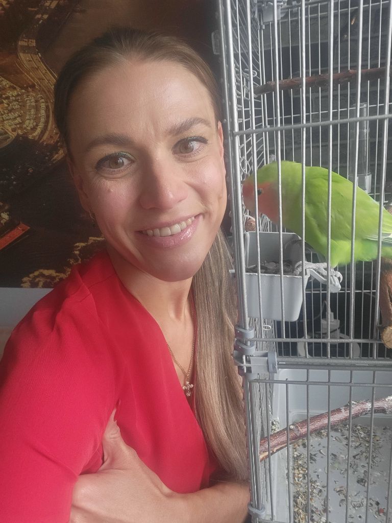 Олеся Шинкина рассказала, что Рича откликается на свое имя, садится на знакомых людей и дает себя гладить. Фото предоставила Олеся Шинкина