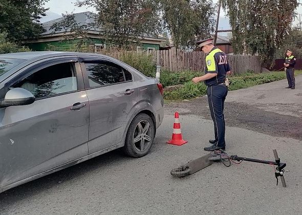 Десятилетний серовчанин попал в ДТП на самокате, управление которым требовало водительского удостоверения