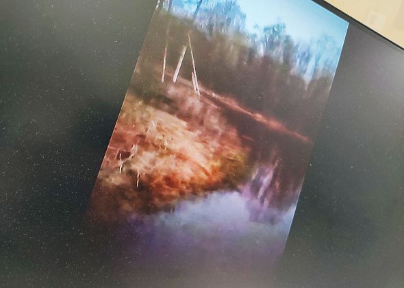 Вода затопила выезд из Чкаловского поселка в Серове
