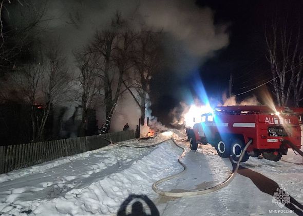 В Пасынке при пожаре погиб мужчина. Вероятно, скончались и два его ребенка