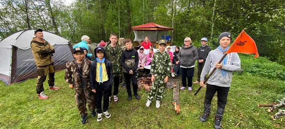 Серовское Братство православных следопытов сходило в отчетный поход на озеро Светлое