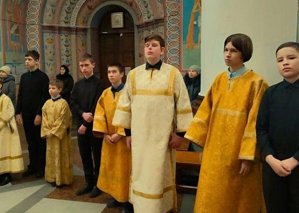 В Серове прошел слет юных алтарников