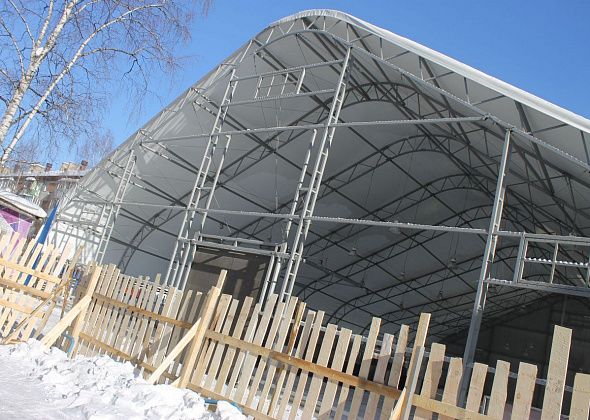В Серове разбирают спорткомплекс "Алмаз"