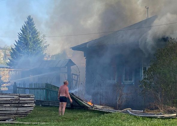 В Серове при пожаре погибла женщина