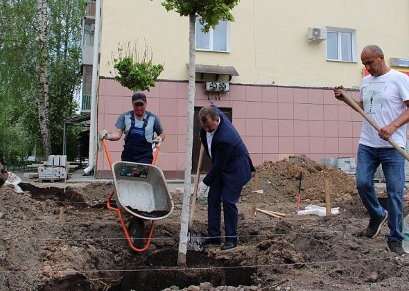 Хобби – украшать и благоустраивать. Глава Серова принял участие в озеленении города