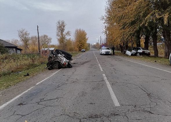 В Новой Коле во время ДТП "девятку" разорвало на части