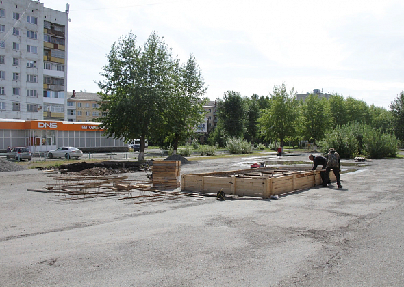 В Серове готовят площадку для установки макета самолета