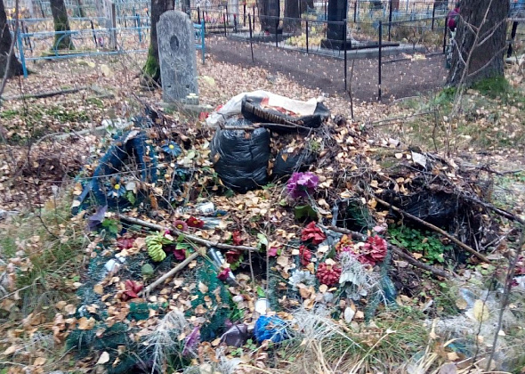 Собираясь на кладбище, беру с собой пакет
