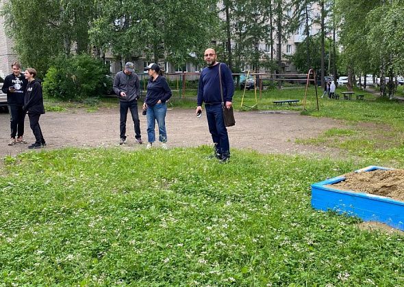«Зачем здесь лоток для кошек? Здесь дети в футбол играют». Серовчане недовольны появлением песочницы во дворе