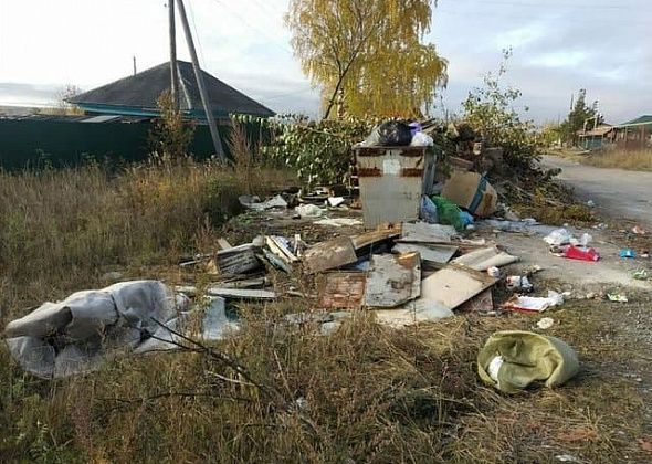 ООО "Рифей" ответило серовчанке по поводу захламленной контейнерной площадки 