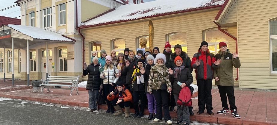 Серовские школьники побывали на пробной краеведческой экскурсии на станции Вагранская