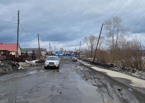 "Серовавтодор" начал ровнять грунтовые дороги в городе