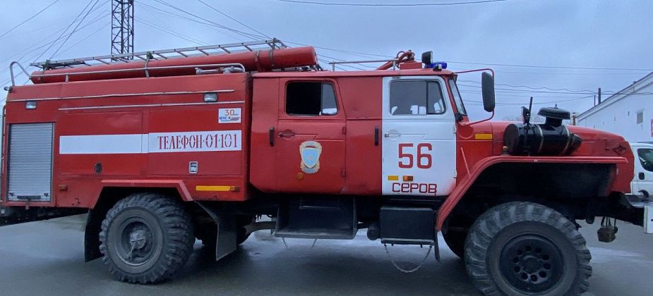 В поселке Энергетиков горел гаражный бокс