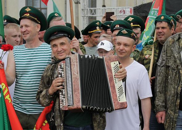 В Серове отметили 105-летие погранвойск