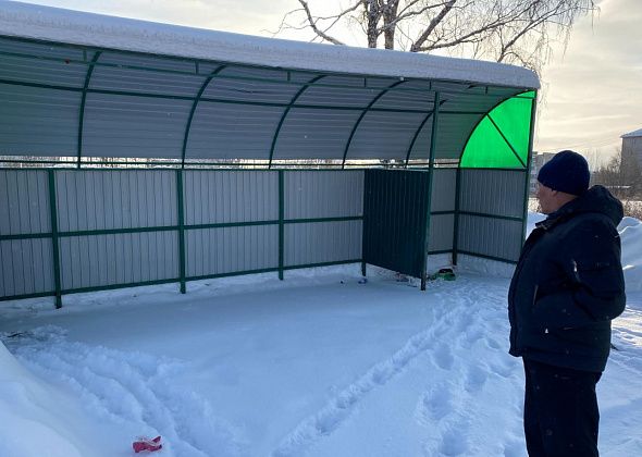 На улице Добрынина есть контейнерная площадка. Местные жители интересовались, где баки? 