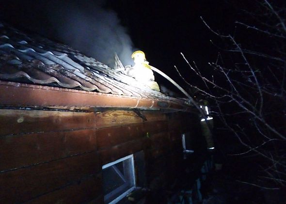 Погибли курочки и перепела. В Серове горели хозпостройки возле жилого дома