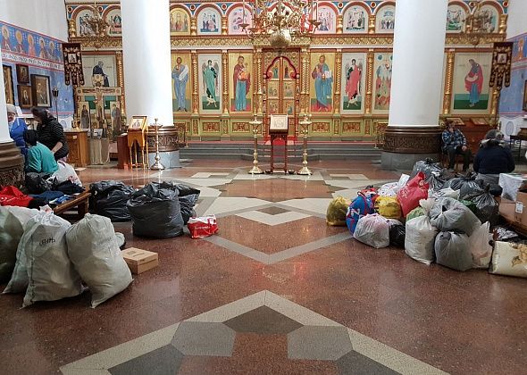 "Люди откликнулись на беду". Настоятель Преображенского собора благодарит серовчан за помощь погорельцам из Сосьвы