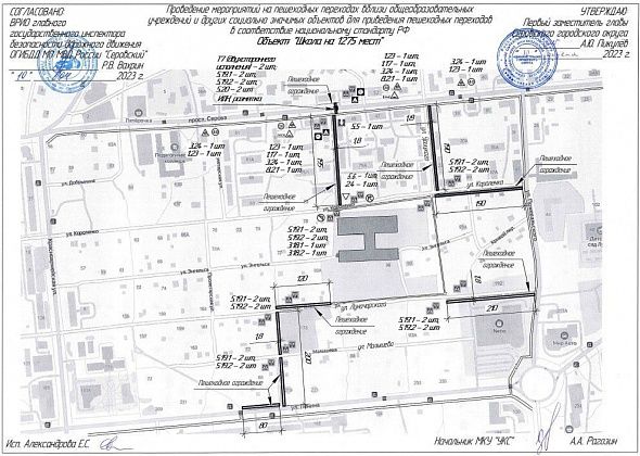 УКС Серова ищет компанию, которая обустроит тротуары и пешеходные переходы в районе новой школы