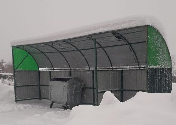 Первый - пошел. На улице Добрынина в Серове появился евроконтейнер