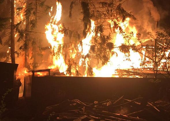 В коллективных садах Серова случились пожары