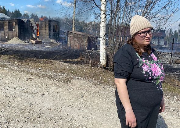 В районе Второй Молочной сгорел частный дом. Погорельцам нужна помощь