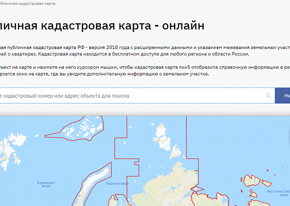 Публичная кадастровая карта для онлайн проверки недвижимости