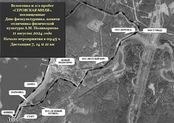 Стала известна дата проведения велогонки и легкоатлетического пробега «Серовская миля»
